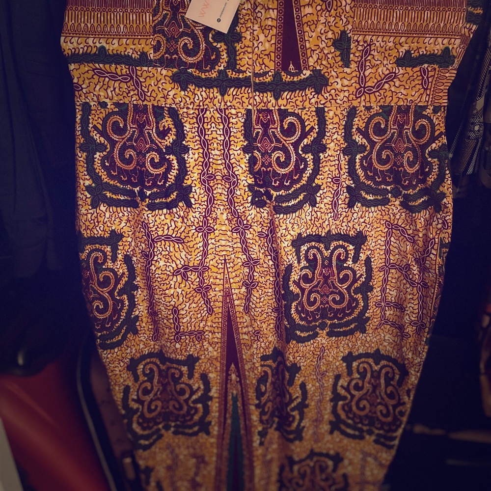 African print dress